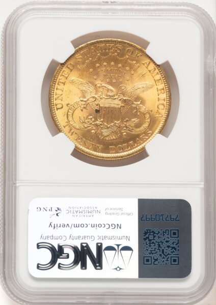 1900 $20 65 NGC