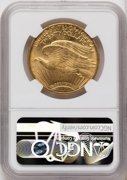 1923 $20 Brown Label 64 NGC