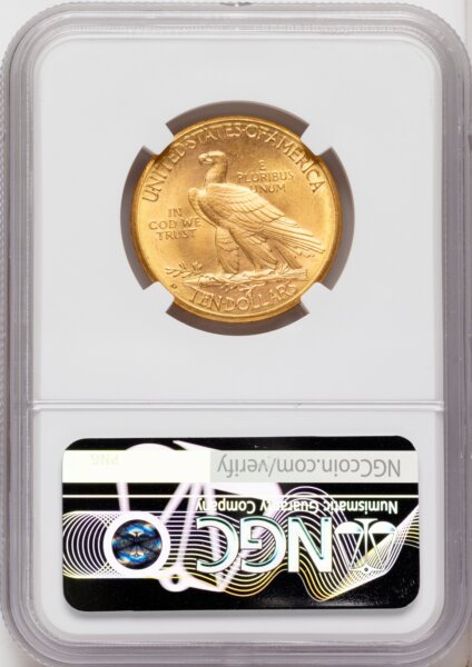 1910-D $10 NGC Plus 64 NGC
