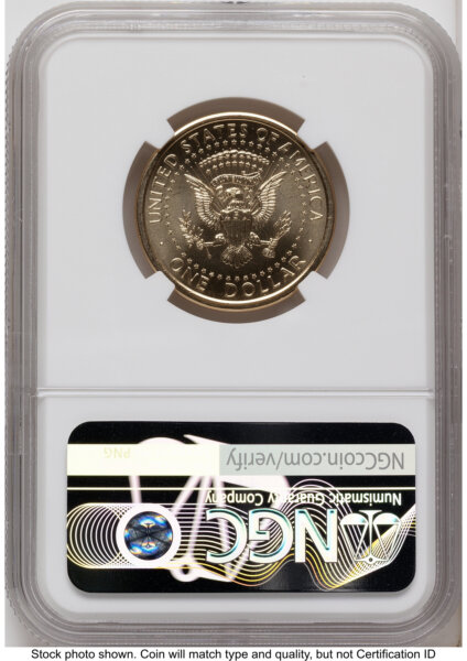 2026 Semiquincentennial President Donald J. Trump $1 (Privy Mark) FDI Trump Label 66 NGC