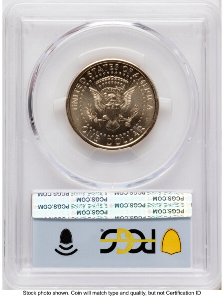 2026 Semiquincentennial President Donald J. Trump $1 (Privy Mark) FDI Flag 65 PCGS
