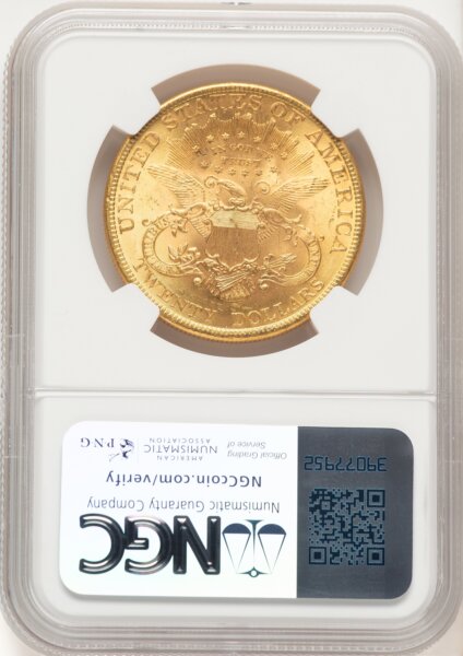 1897 $20 63 NGC