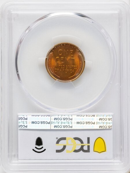 1955-D 1C, RD PCGS Secure PCGS Plus 67 PCGS