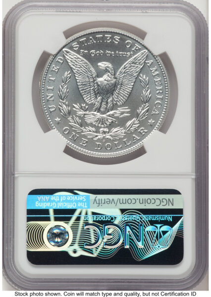 2021-D S$1 Morgan Dollar, MS FDI Michael Gaudioso 70 NGC
