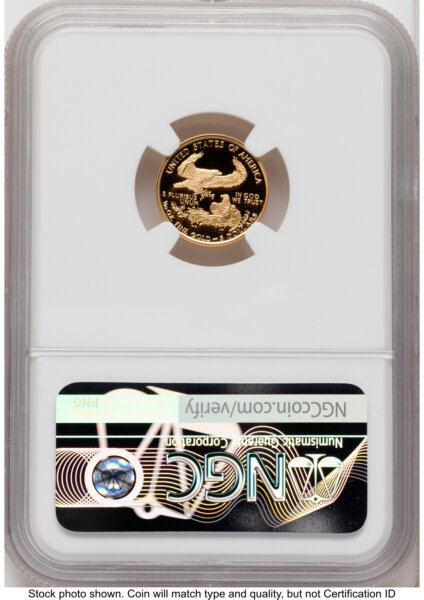 1994-W Proof Gold Eagle 1.85 oz Mike Castle 70 NGC