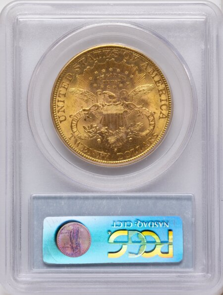 1898-S $20 63 PCGS