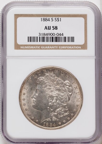 1884-S S$1 58 NGC