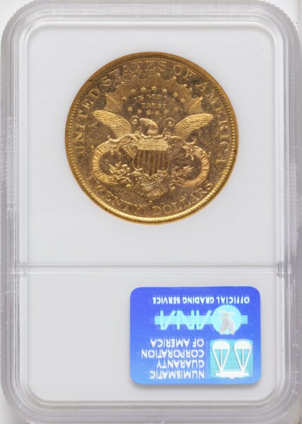 1891-S $20 63 NGC