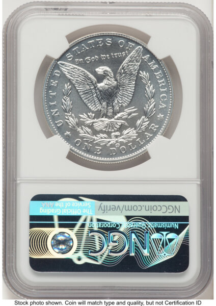 2021-CC Privy S$1 Morgan Dollar, MS ER Morgan Label 70 NGC