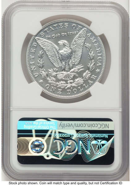 2021-S S$1 Morgan Dollar, MS FDI Morgan Label 70 NGC