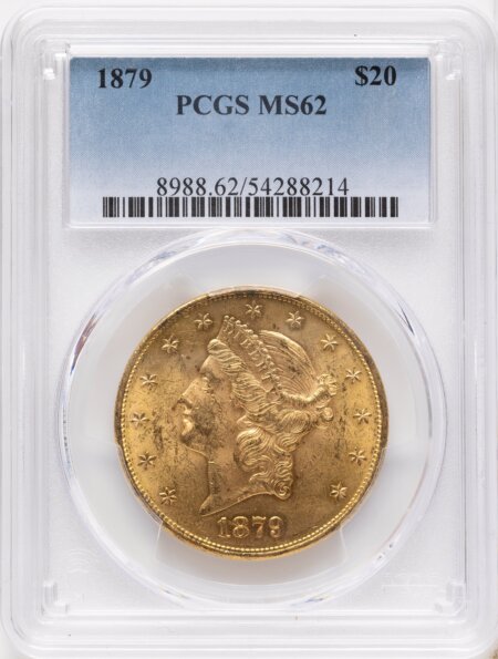 1879 $20 62 PCGS