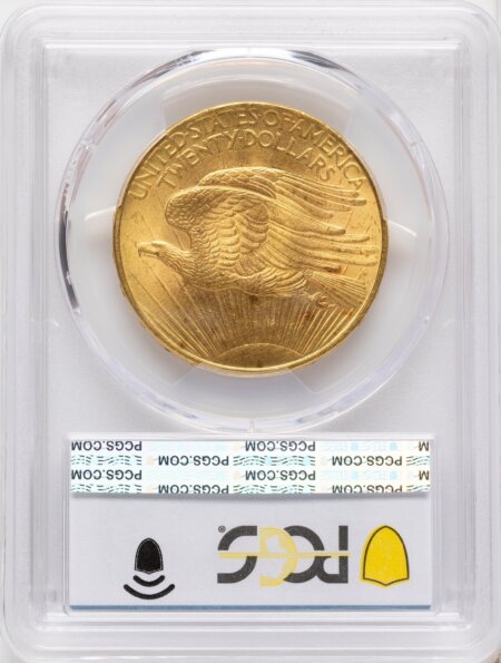 1908-D $20 NO MOTTO 64 PCGS