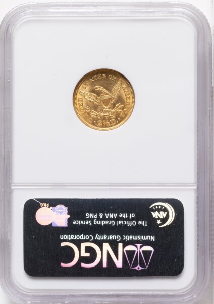 1856 $2 1/2 63 NGC
