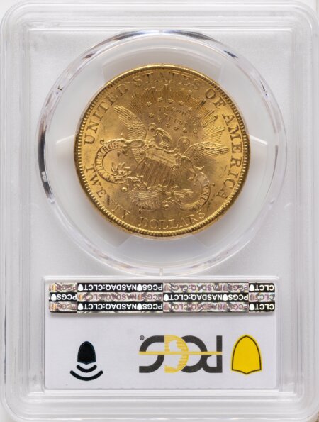 1899-S $20 62 PCGS