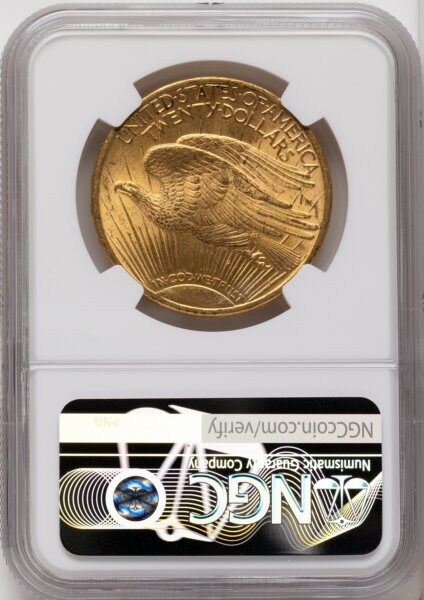 1911-S $20 62 NGC