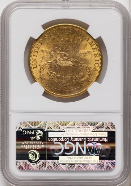 1896-S $20 62 NGC