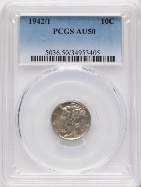1942/1 10C 50 PCGS