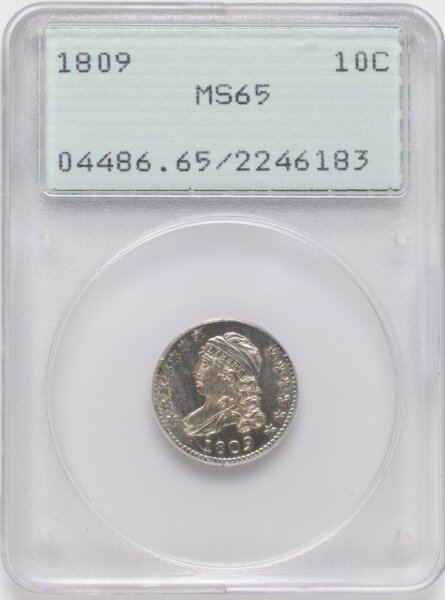 1809 10C 65 PCGS