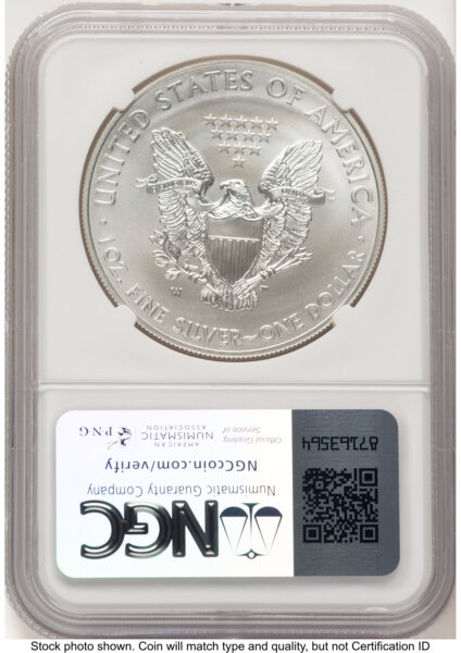 2012-W Burnished Silver Eagle 1 oz Jeff Garrett Red Book 70 NGC