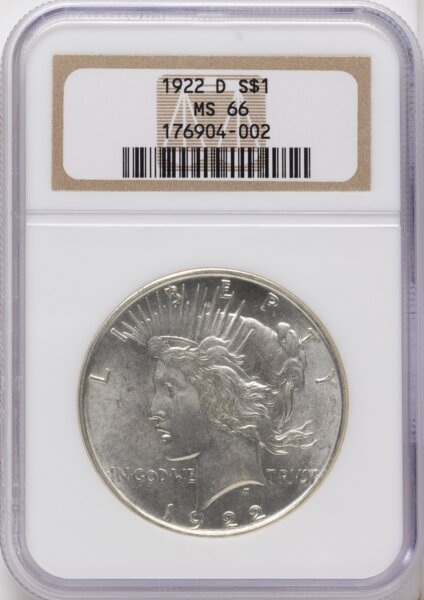 1922-D S$1 66 NGC