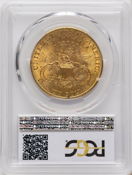 1907 $20 Liberty, MS 64 PCGS