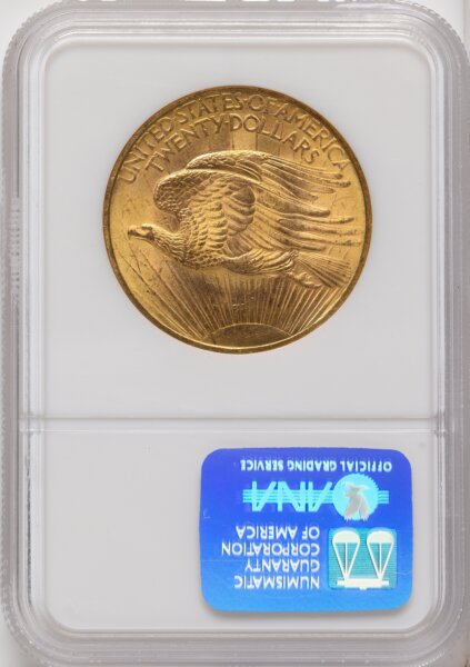 1908 NM $20 Wells Fargo 66 NGC