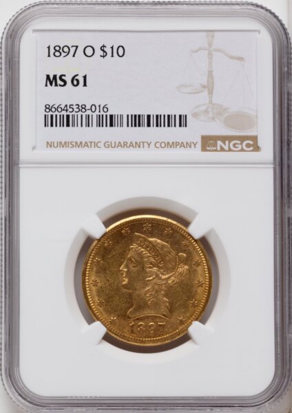 1897-O $10 61 NGC