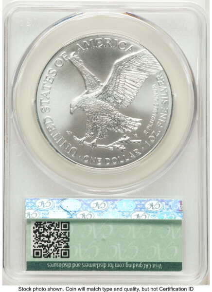 2026 Silver Eagle First Day of Delivery Ron Drzewuki 70 CACG