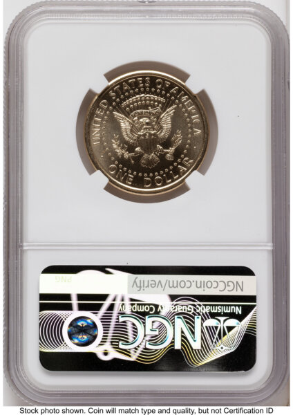 2026 Semiquincentennial President Donald J. Trump $1 (Privy Mark) AR Mike Castle 65 NGC