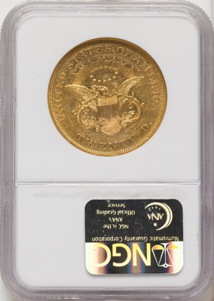 1861 $20 53 NGC