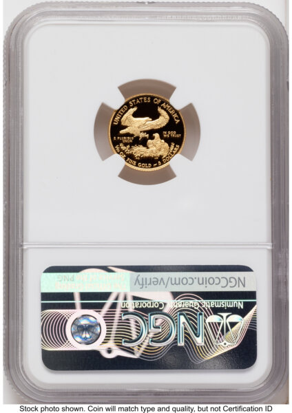 2013-W Proof Gold Eagle 1.85 oz Mike Castle 70 NGC