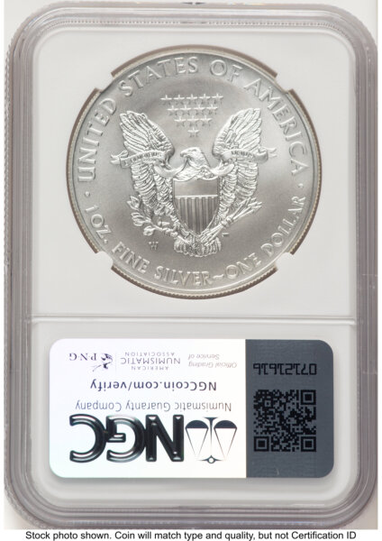 2013-W Burnished Silver Eagle 1 oz Jeff Garrett Red Book 70 NGC