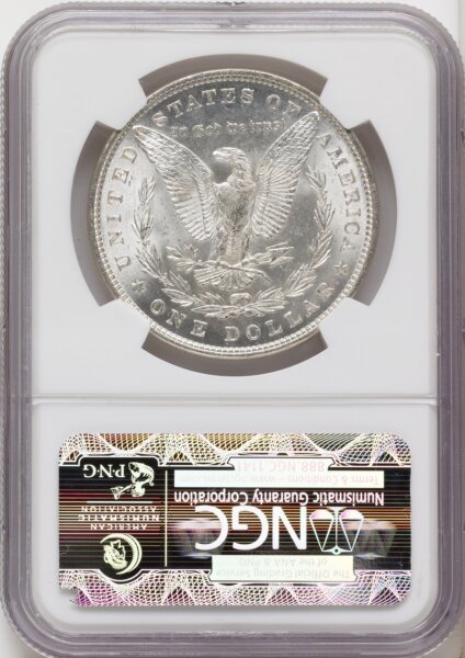 1881 S$1 65 NGC