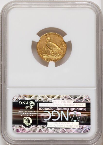 1911-D $2 1/2 55 NGC