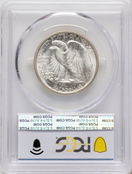 1917 50C PCGS Secure 65 PCGS